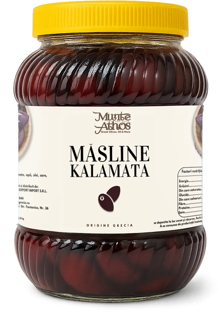 Măsline Kalamata în saramură