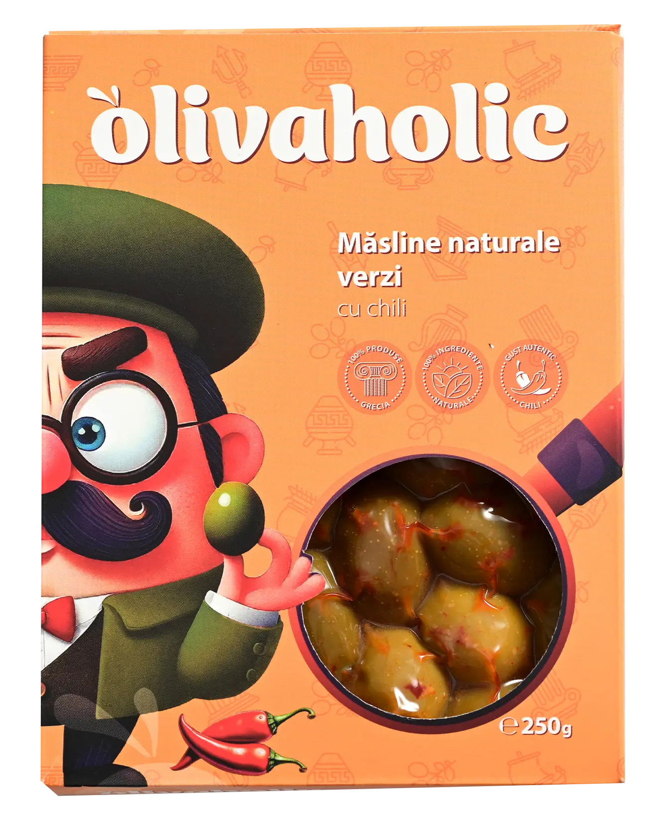 Olivaholic cu chili, întregi