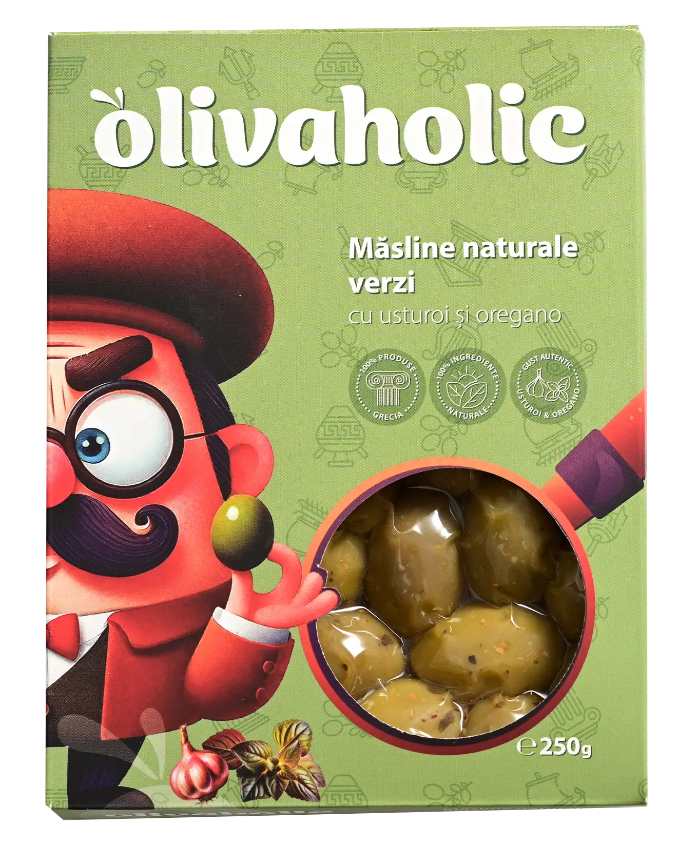 Olivaholic cu usturoi și oregano